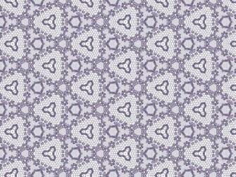 Artbyjean Image Of Lace Fine Purple Over White
