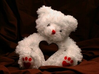 Wallpaper Love Teddy Bear