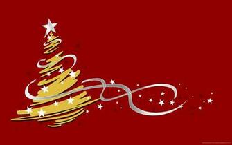 Abstract Christmas Tree Art Wallpaper