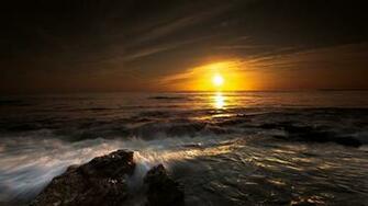 Ocean Sunset Wallpaper