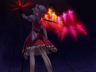 Flandre Scarlet A Wallpaper Of The Vampire