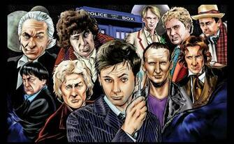 Almost All The Doctors Art With