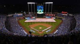 Royals And The San Francisco Giants In Game One Of Word Series