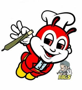 Stoned Jollibee Phone Wallpaper Jolly