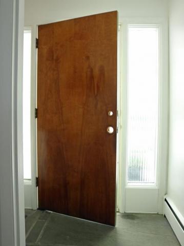 Cover A Door With Wallpaper Doors