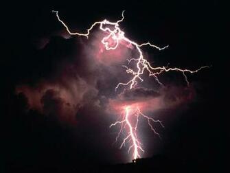 Lightning Strikes Unique Wallpaper
