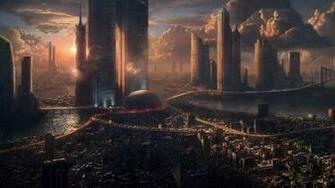 Futuristic Wallpaper City