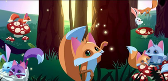 Animal Jam Stripe Desktop Wallpaper