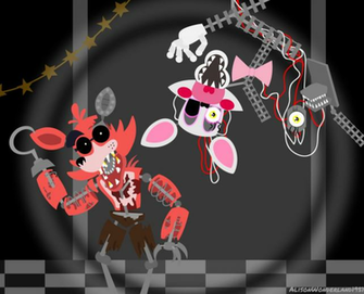 Foxy And Mangle By Alisonwonderland1951