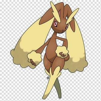 Rabbit Lopunny Buneary Pok Mon Hare Transparent Background