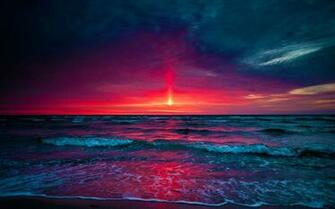 Ocean Purple Sunset Wallpaper At Wallpaperbro