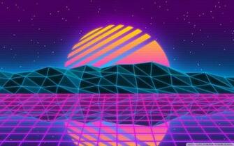 Vaporwave 4k HD Desktop Wallpaper For Wide Ultra Widescreen