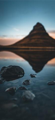 Calm Reflection iPhone X Wallpaper