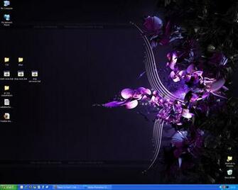 Full Wallpaper Orchid Desktop