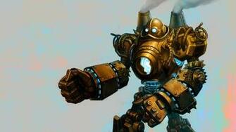 Blitzcrank Splash League Of Legends HD Wallpaper 6b