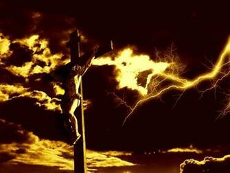 Jesus Christ Crucifixion Wallpaper Set