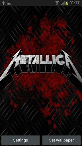 Bigger Metallica HD Live Wallpaper For Android Screenshot