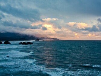 Ocean Sunset Wallpaper