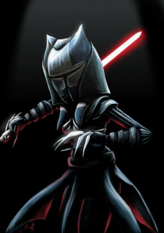Ahsoka Darth Carcharadon By Raikoh Illust