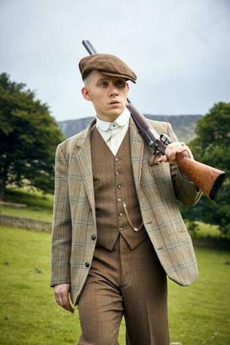 Vintage Chapstyle John Shelby Joe Cole Peaky Campagne