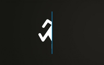 Minimalist Portal Wallpaper For Dual Screens By Younggeorge On
