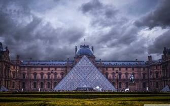 Louvre Museum Paris France 4k HD Desktop Wallpaper For