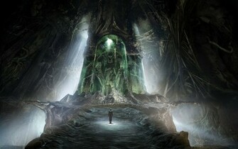 Fantasy Landscapes Wallpaper Art Print Poster