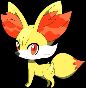 My First Vector Of Fennekin By Flutterflyraptor
