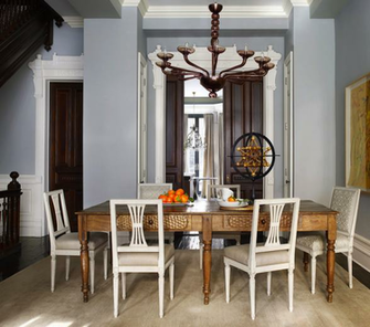 Sheila Bridges Dining Room Harlem Brownstone Ed June