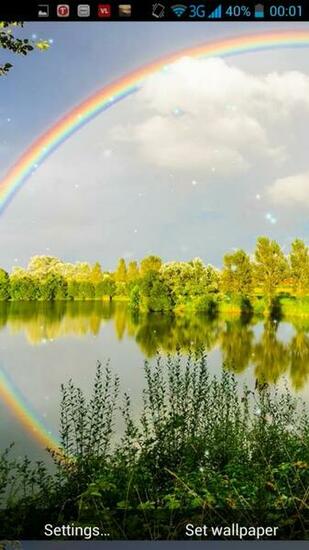 Rainbow Live Wallpaper Android Apps On Google Play