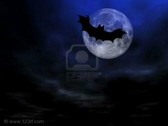 Halloween Wallpaper Flying Bats