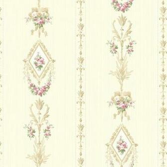 Vc91609 Vintage Charm Ravio Striped Mahones Wallpaper Shop