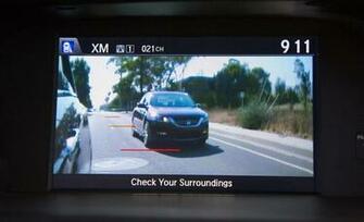 Honda Accord Ex L V6 Sedan Infotainment Display