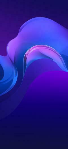 Vivo X27 Abstract Amoled Liquid Gradient In Apple