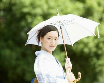Japanese Kimono Wallpaper Beautiful Woman Wearing A