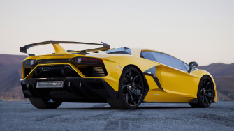 Lamborghini Aventador Sv New Wallpaper HD