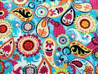 Colorful Paisley Print