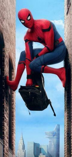 Spider Man Homecoming iPhone Wallpaper Top