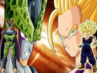 Cell Vs Ssj2 Gohan Wallpaper By Vegetaxprincex
