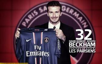David Beckham Psg Exclusive HD Wallpaper
