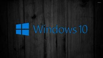 Windows On Black Wooden Panels Wallpaper Computer