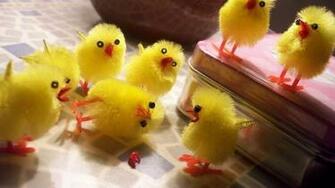 Baby Animals Humor Toys Chickens Chicks Cute Easter Birds Image