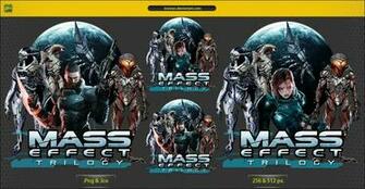 Mass Effect Trilogy Icon By Ivances