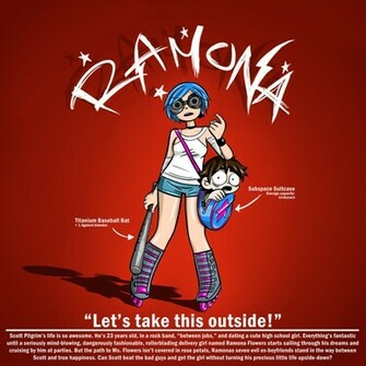 Ramona Flowers Wallpaper HD Base