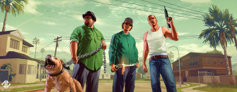 Grand Theft Auto San Andreas Fanart Wallpaper Resolution HD 4k