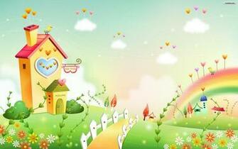Youwall Happy Land Wallpaper