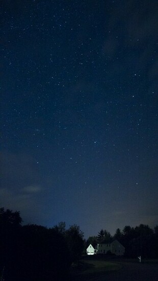Lovely Stars At Night Wallpaper