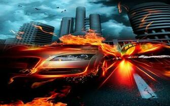Car Crash Wallpaper