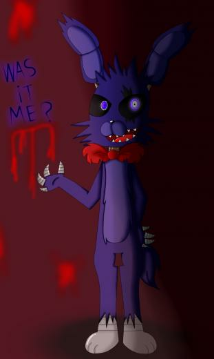 Fnaf Nightmare Bonnie By Lattystar