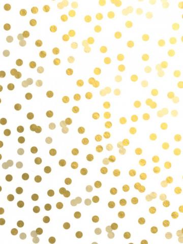 iPad Gold Polka Dots
